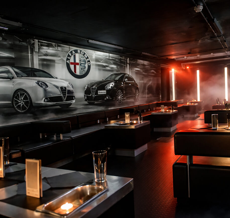 Alfa Romeo Schweiz Club Lounge Area Auto Sutter MindElements